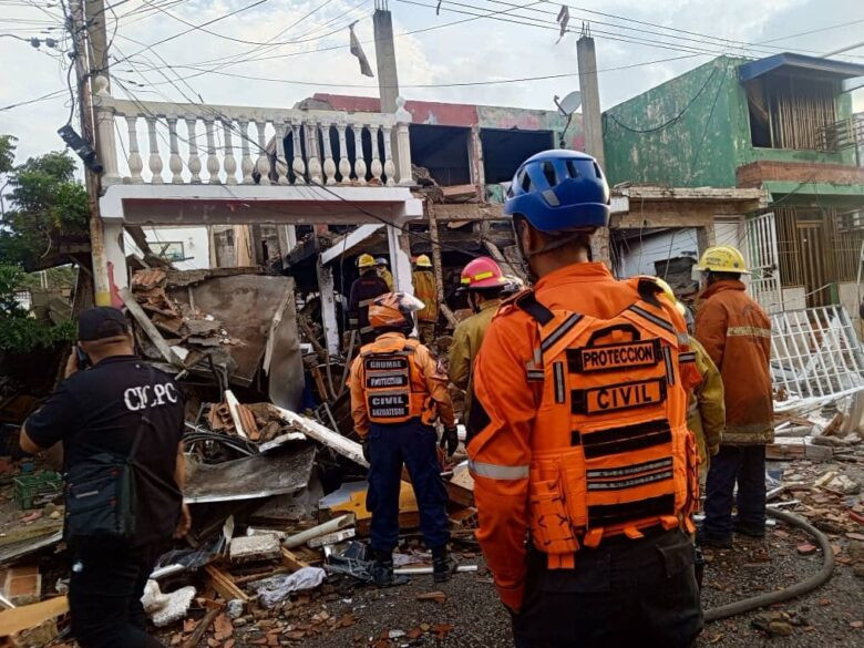 Diario Frontera, Frontera Digital,  Sucesos, ,Al menos 12 personas heridas tras explosión por fuga de gas doméstico en Anzoátegui