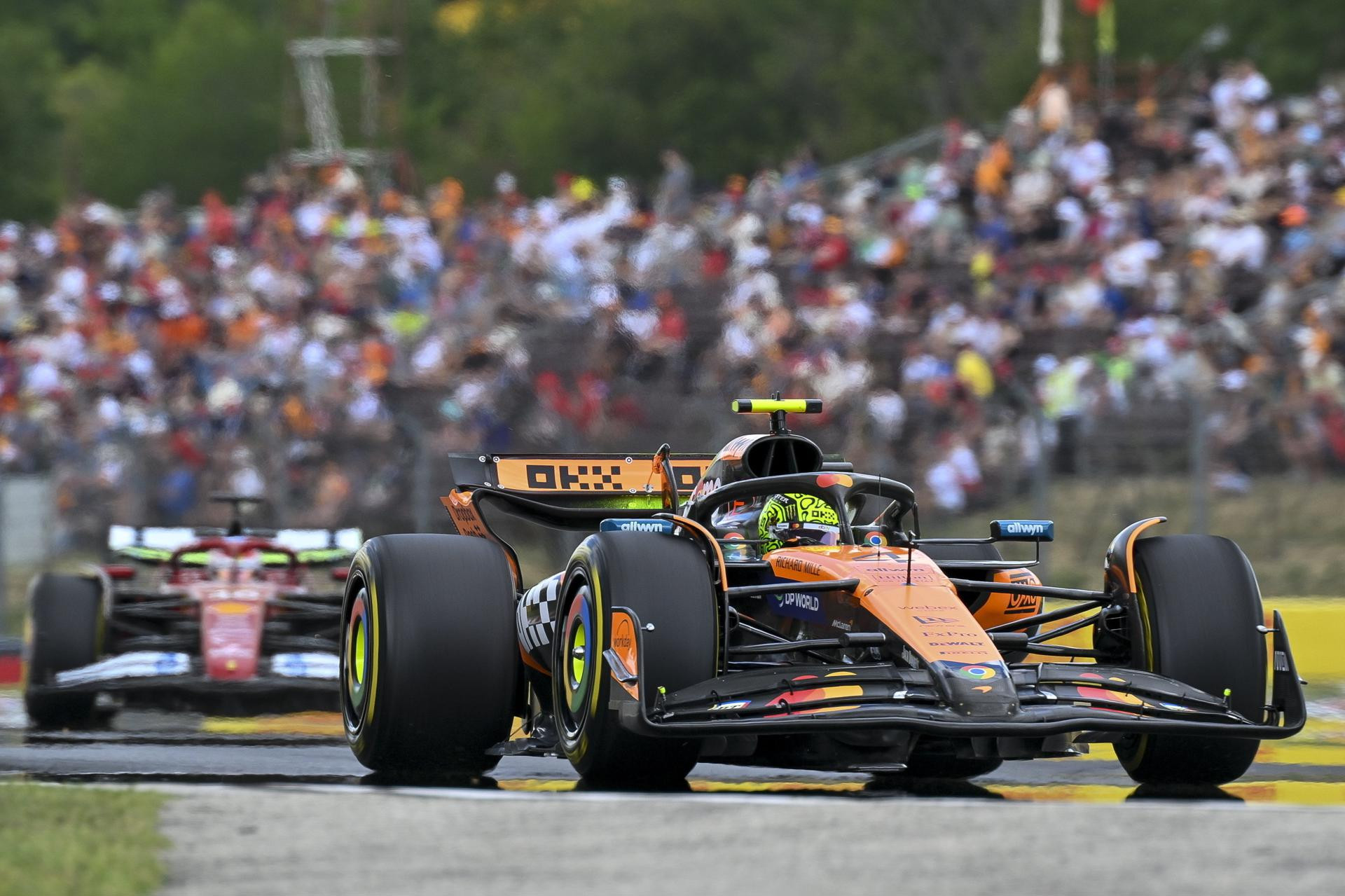 Diario Frontera, Frontera Digital,  Deportes, ,Norris se impone a Piastri y Leclerc en la segunda práctica libre del GP de Hungría