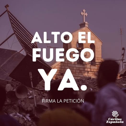 Diario Frontera, Frontera Digital,  Internacionales, ,Cáritas exigió un alto el fuego inmediato 
y el fin del apoyo internacional a la ofensiva israelí en Gaza