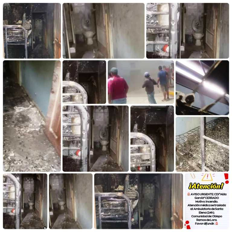 Diario Frontera, Frontera Digital,  Sucesos, ,Indagan causa que provocó el incendio
en el CDI de Santa Elena de Arenales