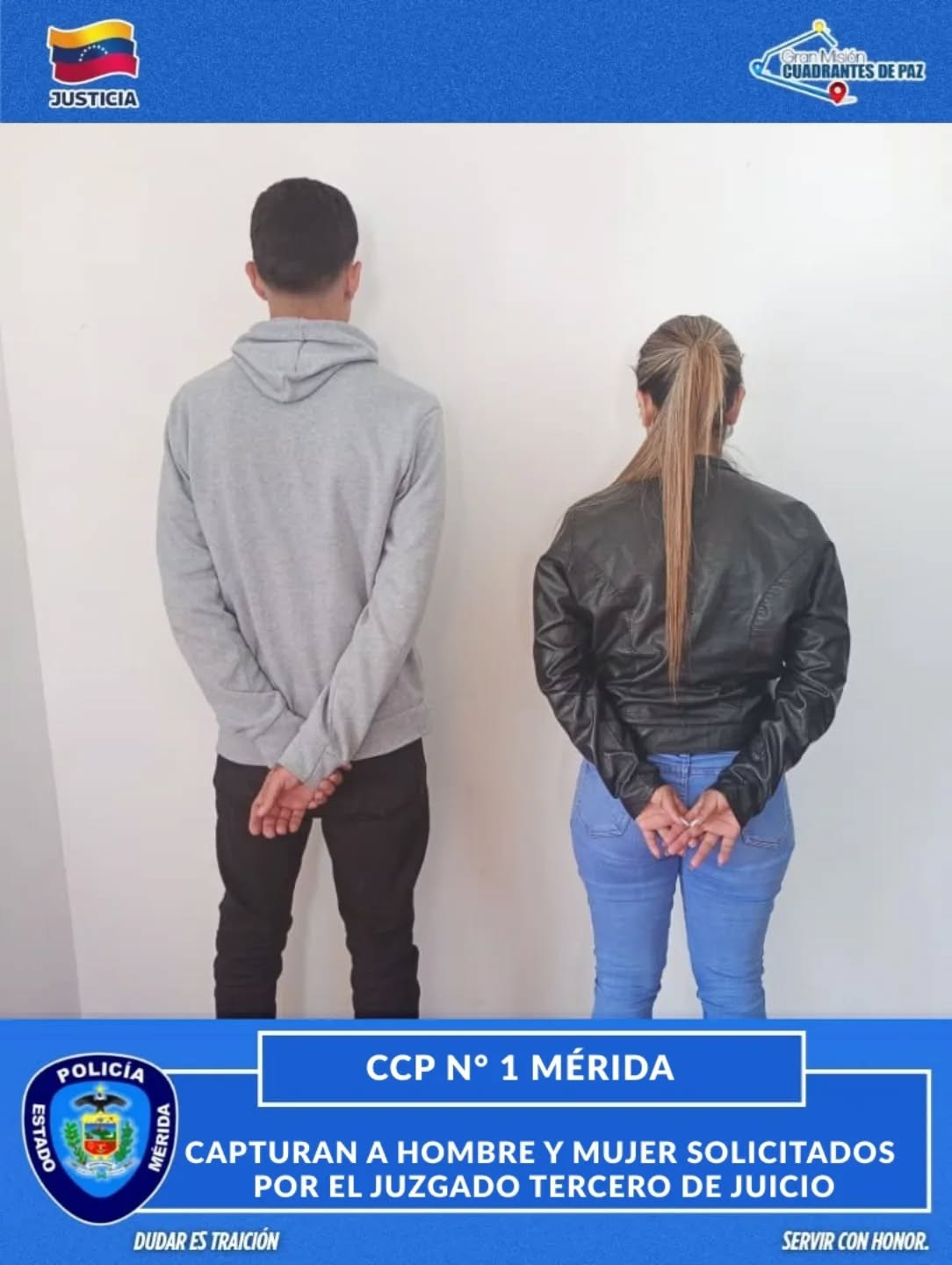 Diario Frontera, Frontera Digital,  Sucesos, ,Policía capturó a una pareja solicitada por varios delitos en la ciudad de Mérida