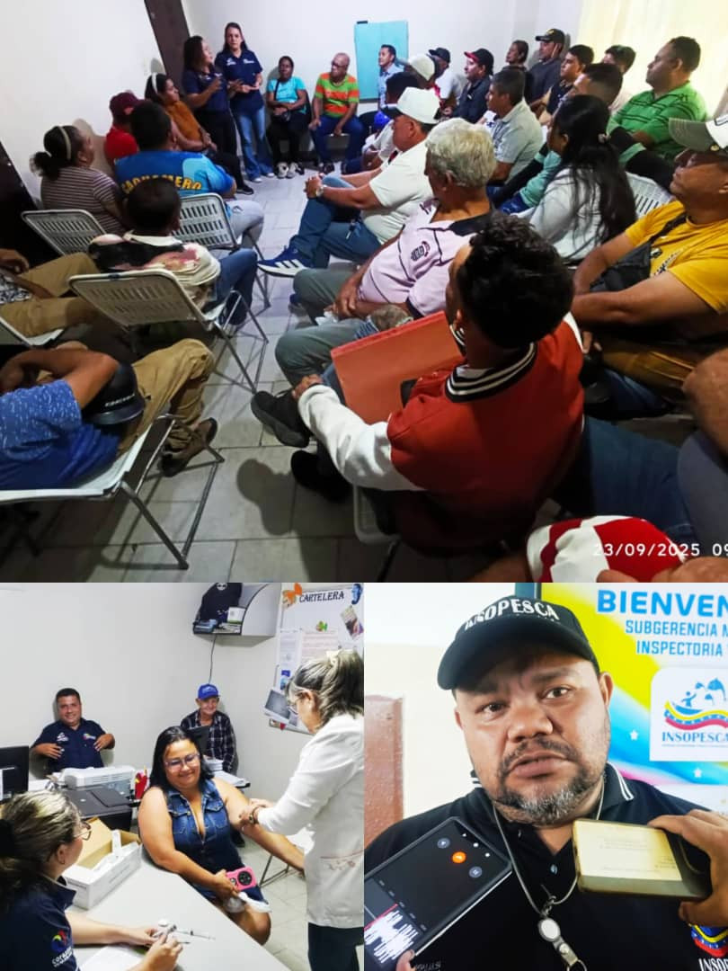 Diario Frontera, Frontera Digital,  El Vigía Panamericana, ,Detalló que fueron atendidos 68 expendedores de pescado que trabajan con esta proteína en el municipio Alberto Adriani,Insopesca brindó atención y certificación 
a expendedores ambulantes de pescado en El Vigía