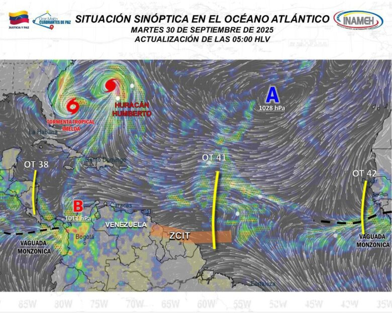 Diario Frontera, Frontera Digital,  Nacionales, ,Septiembre se va con lluvias en zonas de Venezuela