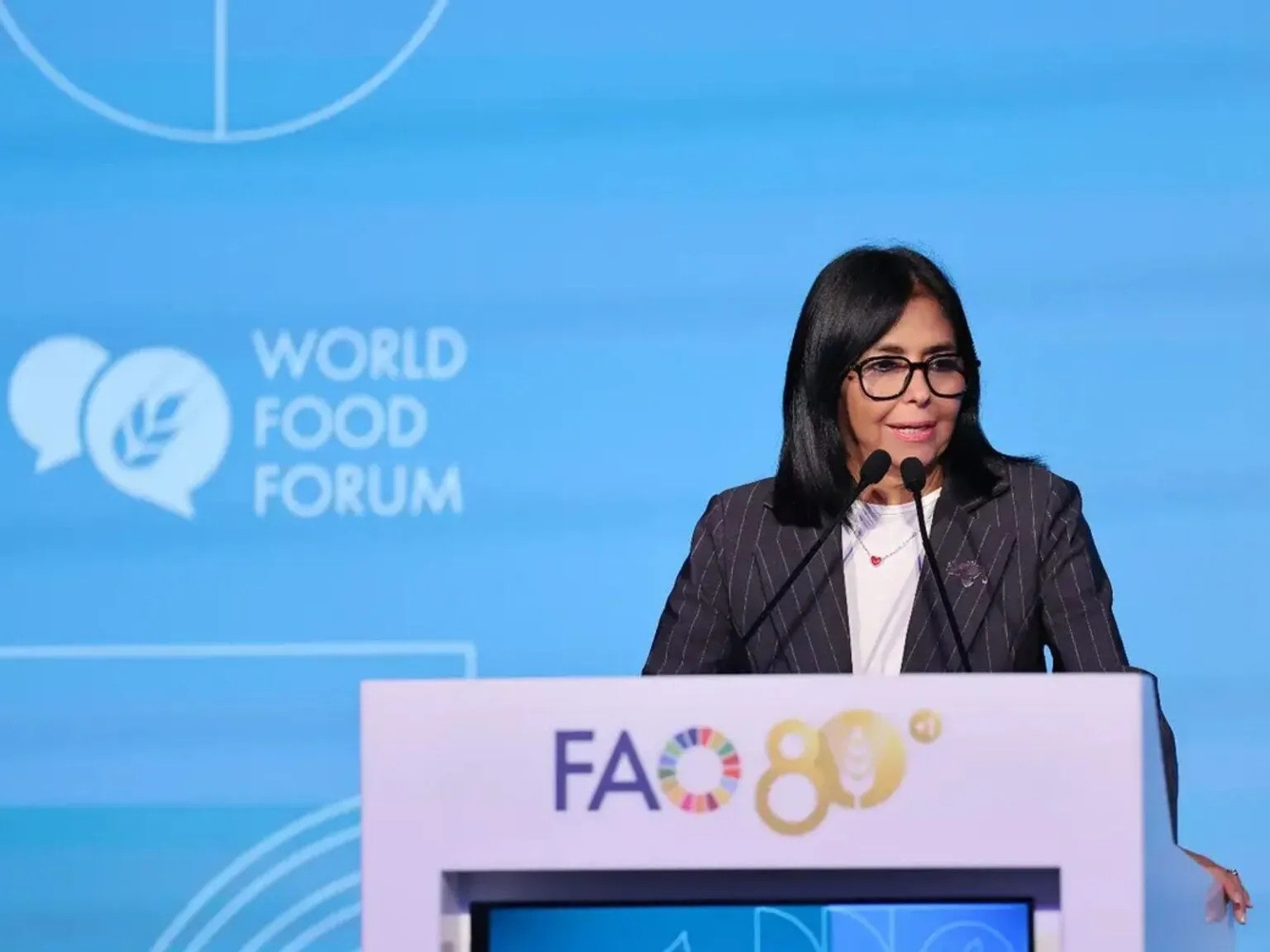 Diario Frontera, Frontera Digital,  Nacionales, ,Delcy Rodríguez anunció en el foro de la FAO el plan “Venezuela Alimenta” y una ley para la producción local