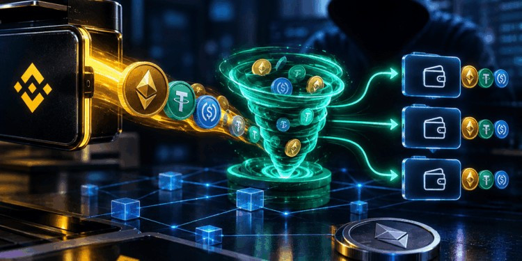 Diario Frontera, Frontera Digital,  Tecnología, ,Un puñado de depósitos mínimos precedió a transferencias millonarias. Ahora, Binance intenta esclarecer qué sucedió. Fuente: Imagen creada con IA,Binance hackeado: Tether y Circle congelan USD 2.400 millones