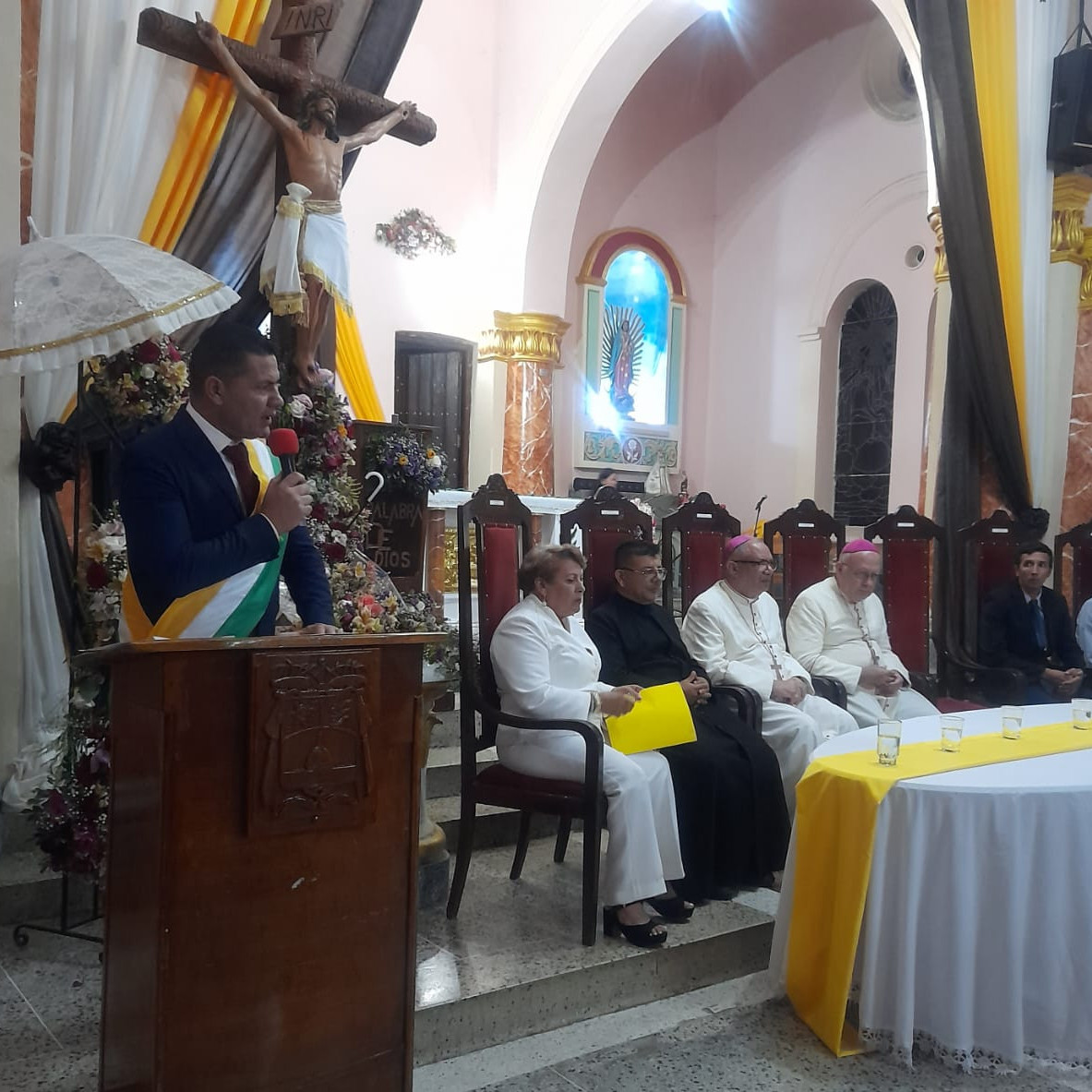 Frontera Digital,  Regionales,  El sur merideño celebró llegada del Nuncio Apostólico