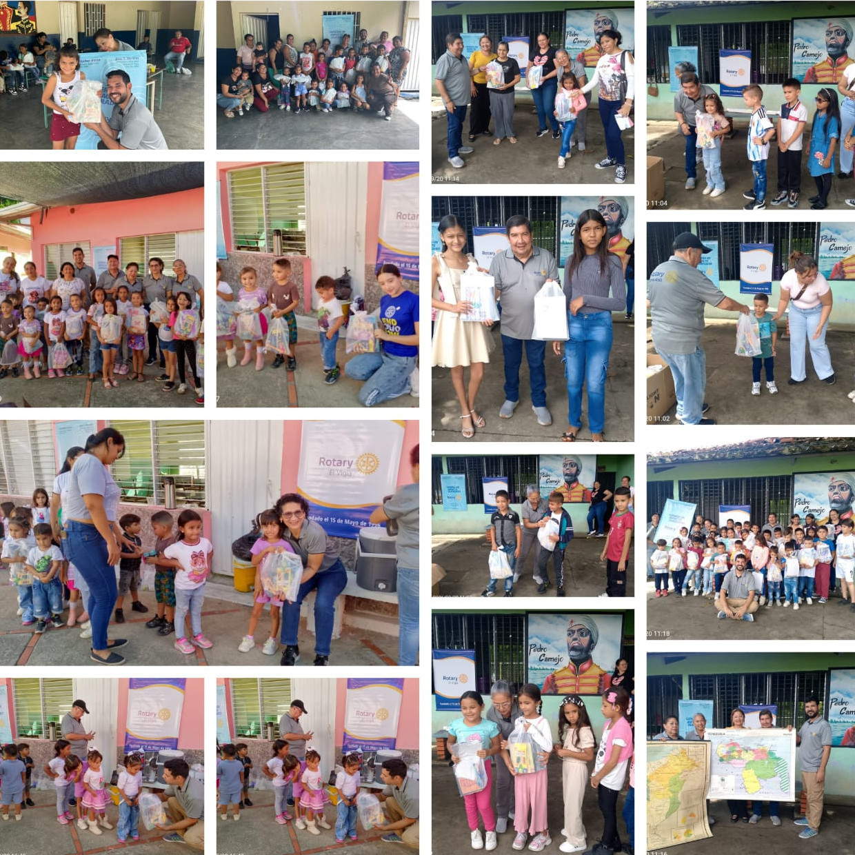 Frontera Digital, Diario Frontera, Rotary entregó 104 kits escolares en El Vigía