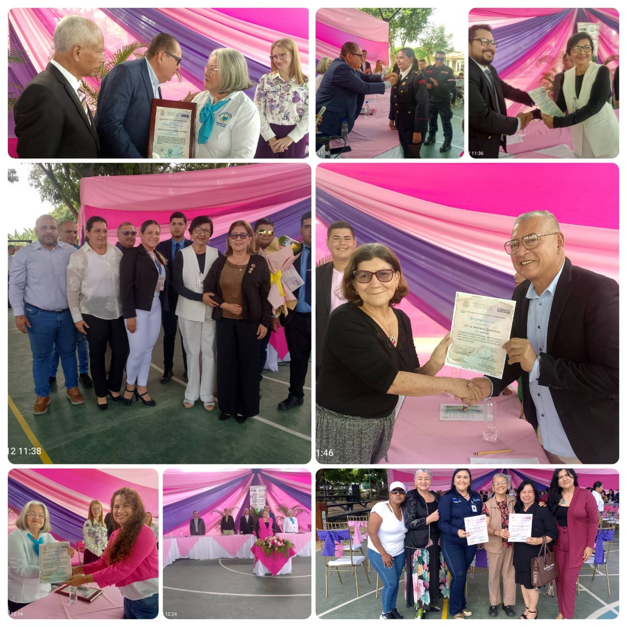 Diario Frontera, Frontera Digital,  El Vigía Panamericana, ,En Sesión Solemne cinco vigíenses recibieron Botón Honor al Mérito “Doña Omaira Candela de Quintero”