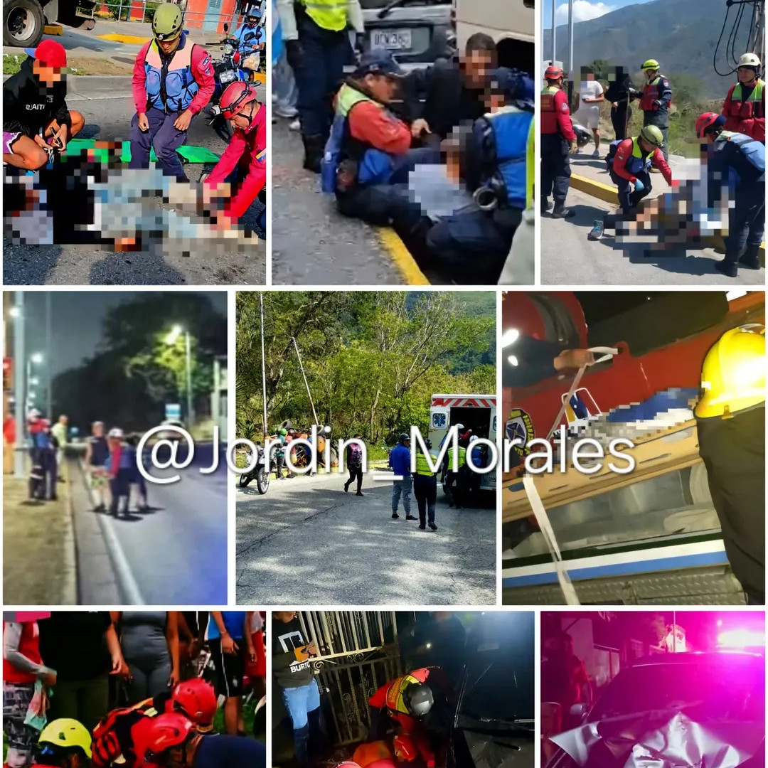 Frontera Digital,  Sucesos,  Al menos 17 lesionados tras hechos viales en Mérida