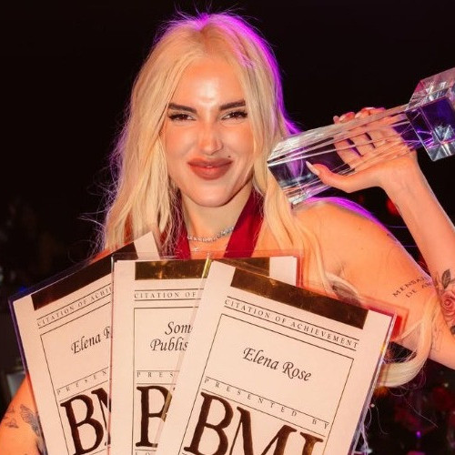 Frontera Digital,  Farándula,  Elena Rose hace historia como primera mujer latina en ganar el BMI Impact Award