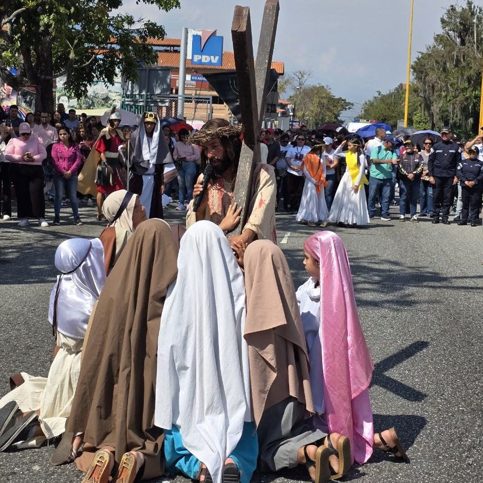 Diario Frontera, Frontera Digital,  Regionales, ,Viacrucis "Camino de Esperanza" se efectuó este Viernes de Dolores