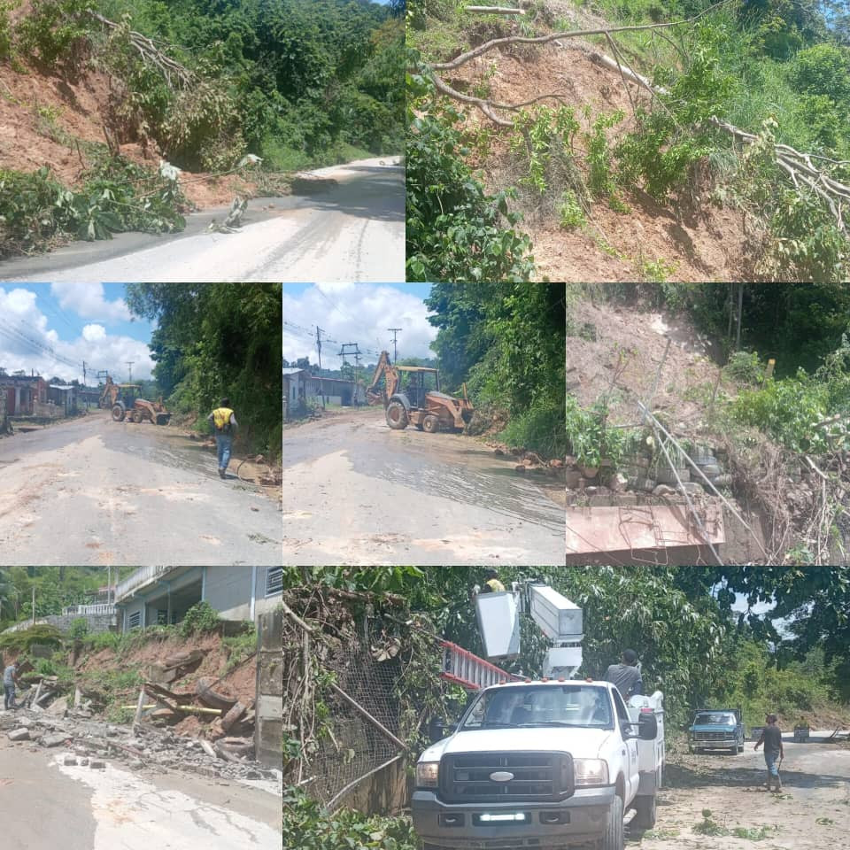 Diario Frontera, Frontera Digital,  El Vigía Panamericana, ,Entre los puntos impactados se encuentra el puente de la quebrada La Virgen, donde se ha registrado un hundimiento aproximado de entre 20 y 25 centímetros,Alcalde Lisandro Segura atiende de inmediato afectaciones 
por lluvias en la parroquia Gabriel Picón González