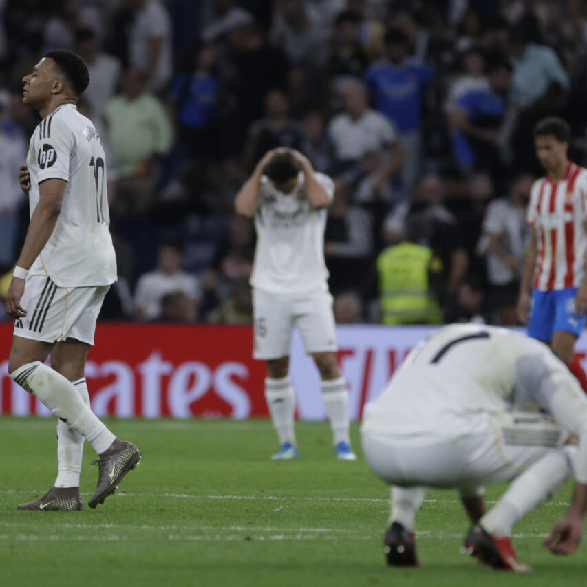 Frontera Digital,  Deportes,  El Real Madrid empató con el Girona y casi se despide del título de liga