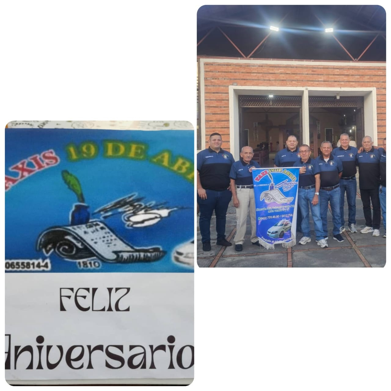 Frontera Digital, Diario Frontera, Línea de taxis 19 de abril celebró su 27 aniversario con una misa en El Vigía