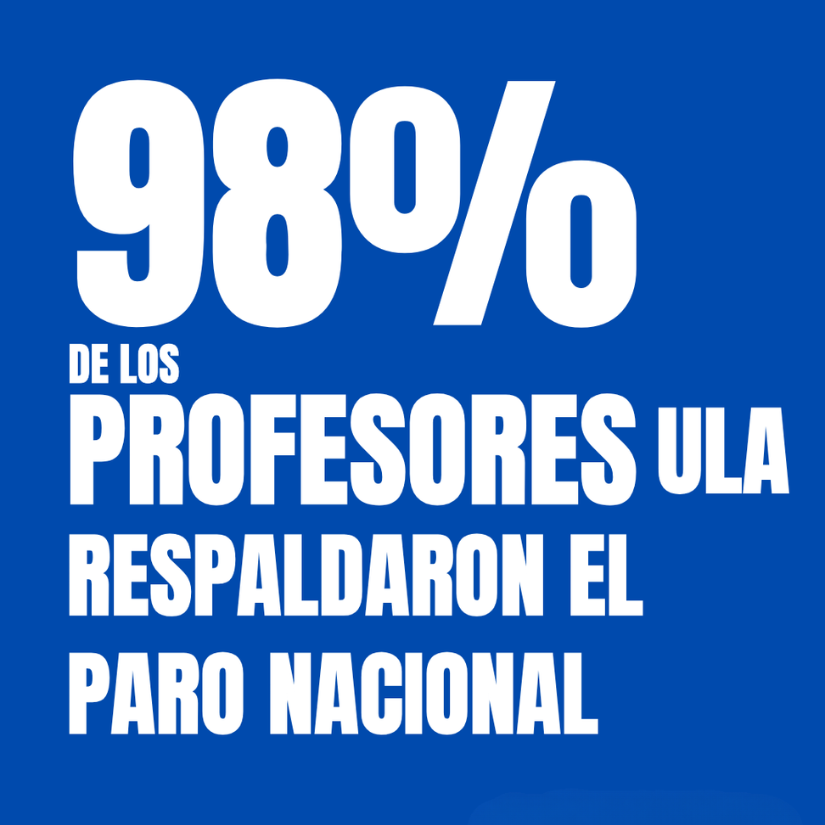 Frontera Digital, Diario Frontera, Profesores de la ULA acatan con 98% el llamado a paralización