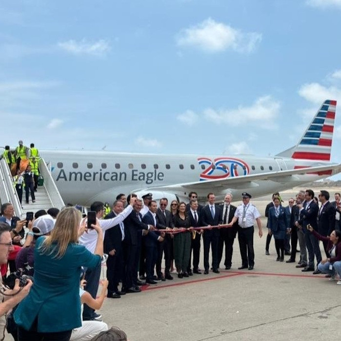 Frontera Digital, Diario Frontera, Aterrizó en Maiquetía el primer vuelo directo EEUU-Venezuela luego de siete años de conexiones suspendidas