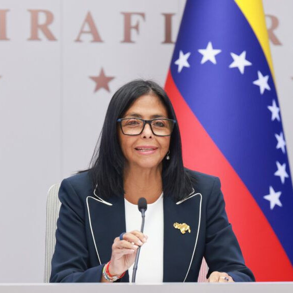 Frontera Digital,  Nacionales,  Delcy Rodríguez evitó hablar de fecha para elecciones: “No sé… en algún momento”