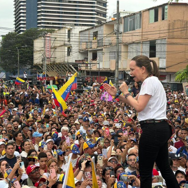 Frontera Digital,  Politica,  María Corina Machado durante la concentración en Panamá: “El futuro de Venezuela está en nuestras manos”