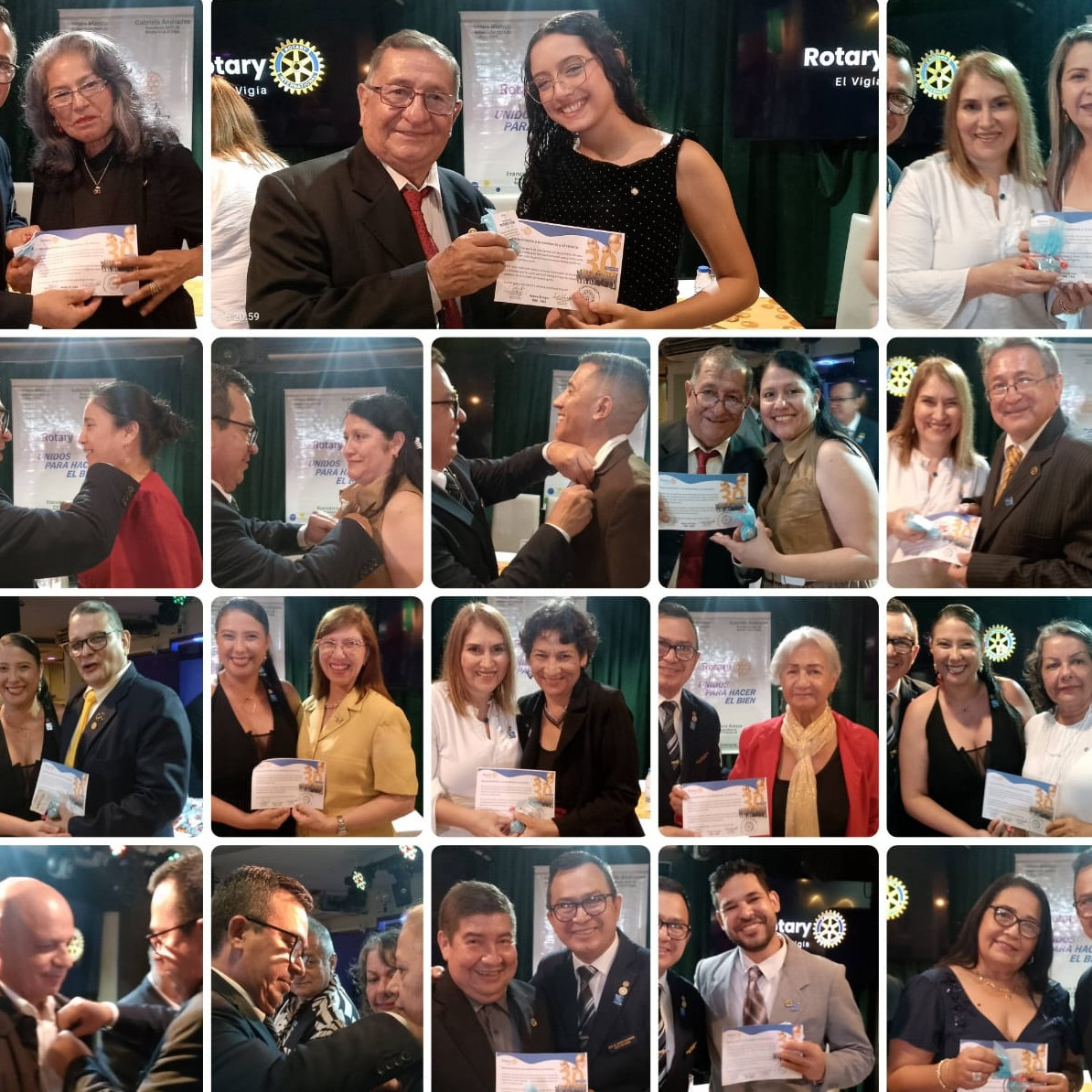 Frontera Digital,  El Vigía Panamericana,  Rotary El Vigía celebró tres décadas de compromiso solidario
