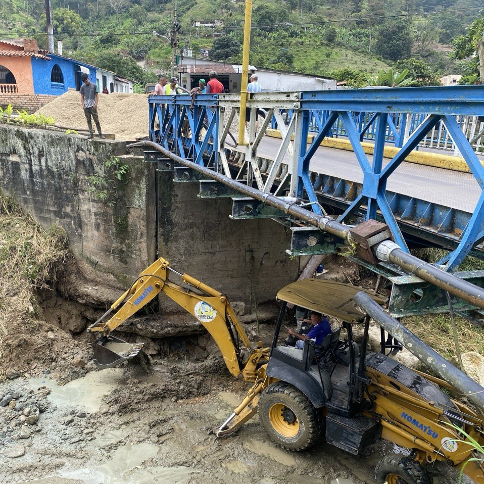 Frontera Digital, Diario Frontera, Alcaldía de Zea inicia rehabilitación integral del puente en el sector Pata de Gallina