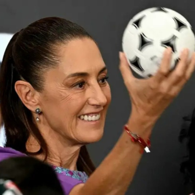 Frontera Digital,  Deportes, Copa Mundial FIFA 2026,  Sheinbaum promete un Mundial "en paz" en medio de protestas