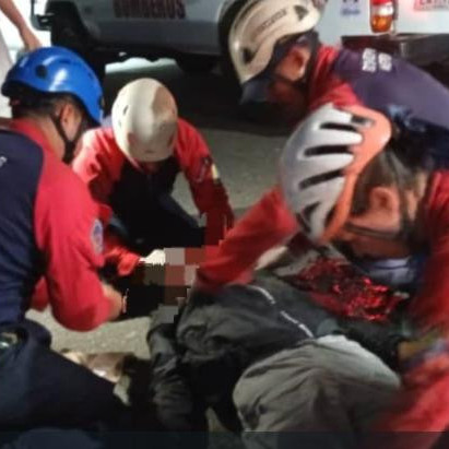 Frontera Digital, Diario Frontera, Motorizado lesionado tras sufrir fuerte vuelco en Tovar