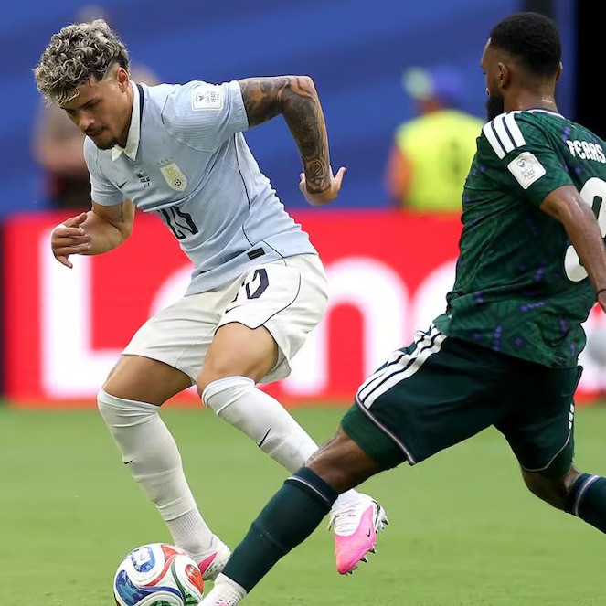 Frontera Digital,  Copa Mundial FIFA 2026,  Arabia Saudita 1-1 Uruguay por el Mundial 2026: la Celeste dejó todo, pero se tuvo que conformar con el empate