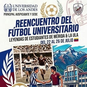 Frontera Digital, Diario Frontera, Asofútbol Mérida respalda el Encuentro del Fútbol Universitario y homenaje a la ULA