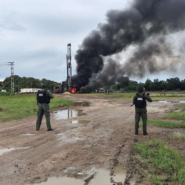 Frontera Digital, Diario Frontera, Reportan 12 lesionados por explosión en pozo petrolero de Apure