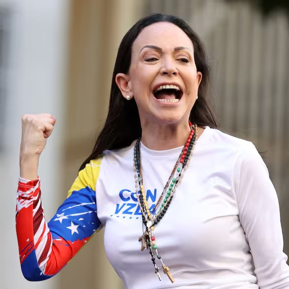 Frontera Digital, Diario Frontera, María Corina denuncia en Panamá bloqueo 
del espacio aéreo de Venezuela para impedir su ingreso