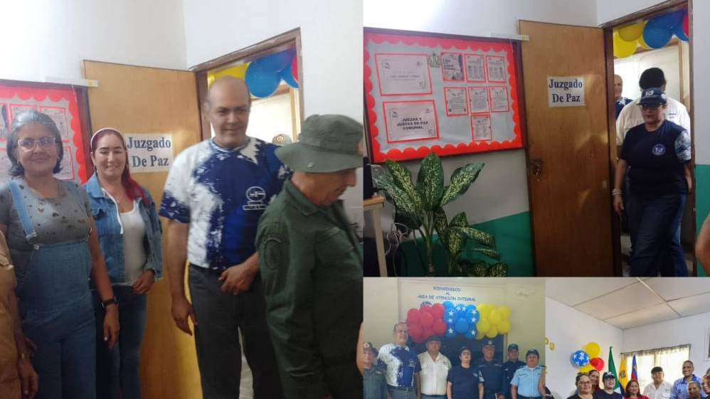 https://www.fronteradigital.com.ve/Inauguran Juzgado de Paz de la comuna “Corazón Venezolano” 
en la Universidad Simón Rodríguez