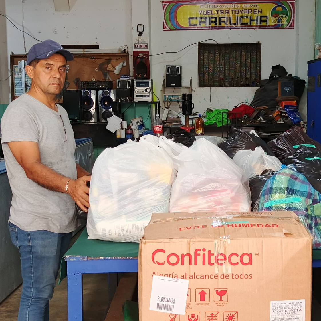 Frontera Digital, Diario Frontera, Sociedad civil de Tovar entrega ayuda humanitaria a Cáritas de Venezuela en apoyo a familias afectadas