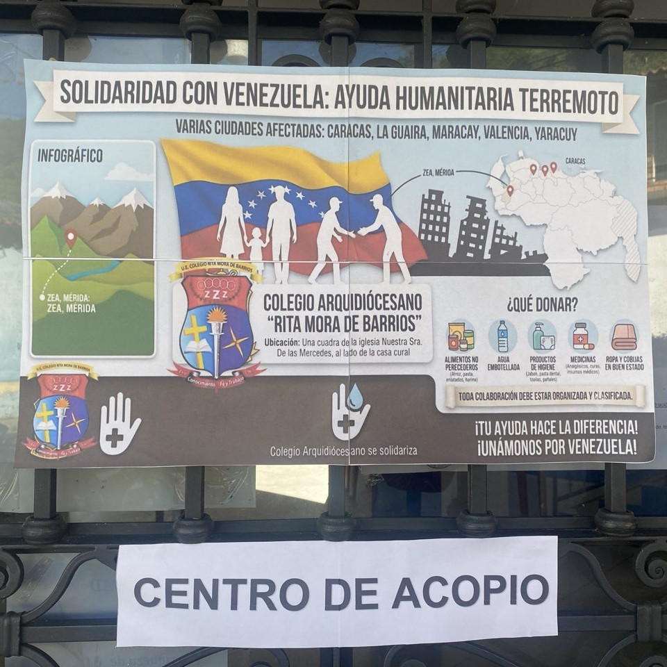 Frontera Digital,  Mocoties,  Municipio Zea se mantiene unido y solidario ante la emergencia sísmica nacional