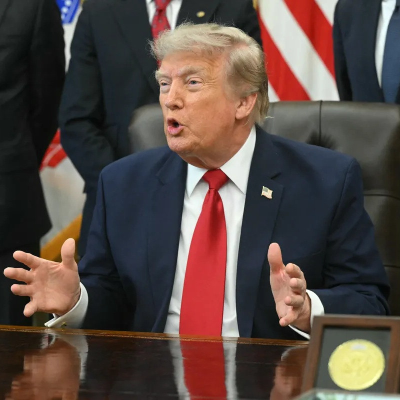 Frontera Digital,  Internacionales,  Trump pide al Congreso de EE. UU. incluir aranceles a Irán además de las sanciones