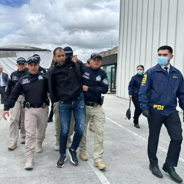 Frontera Digital,  Internacionales,  Extraditaron a Chile a “alias Botija”, cabecilla del Tren de Aragua investigado por el asesinato de Ronald Ojeda