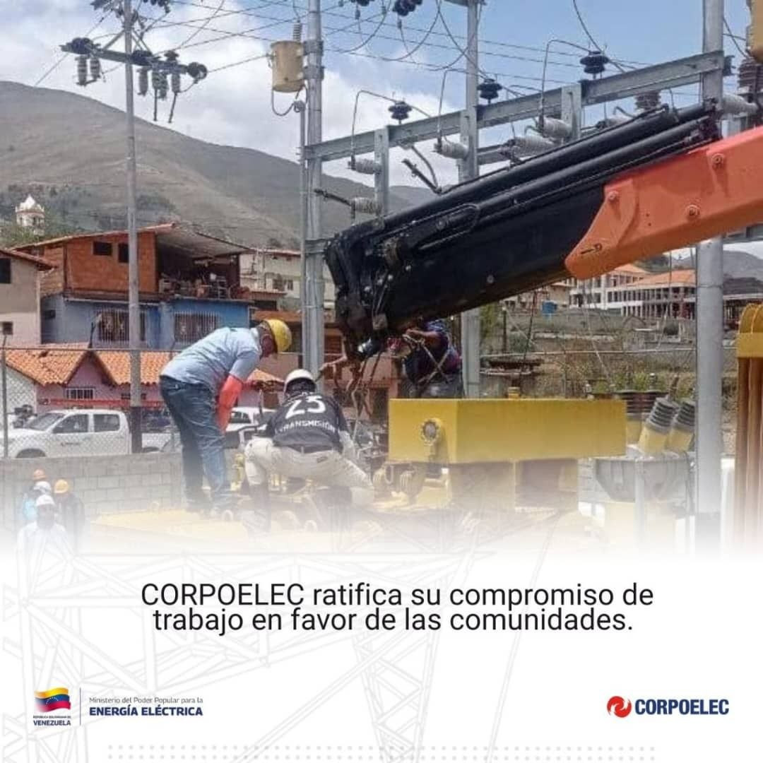 Diario Frontera, Frontera Digital,  Páramo, ,El  secretario para el Desarrollo de los Servicios Públicos de la gobernación del estado Mérida, Hernán Guacarán, destacó que estas acciones forman parte de las políticas i,Gobierno Bolivariano avanza en la instalación de nuevo transformador de potencia 
en la subestación Mucuchies