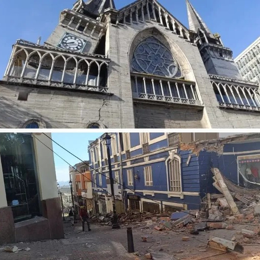 Frontera Digital,  Internacionales,  Terremoto en Colombia hoy: Sismo de magnitud 7,4; en Pereira 
hay cuerpos en las calles y voluntarios buscan entre escombros