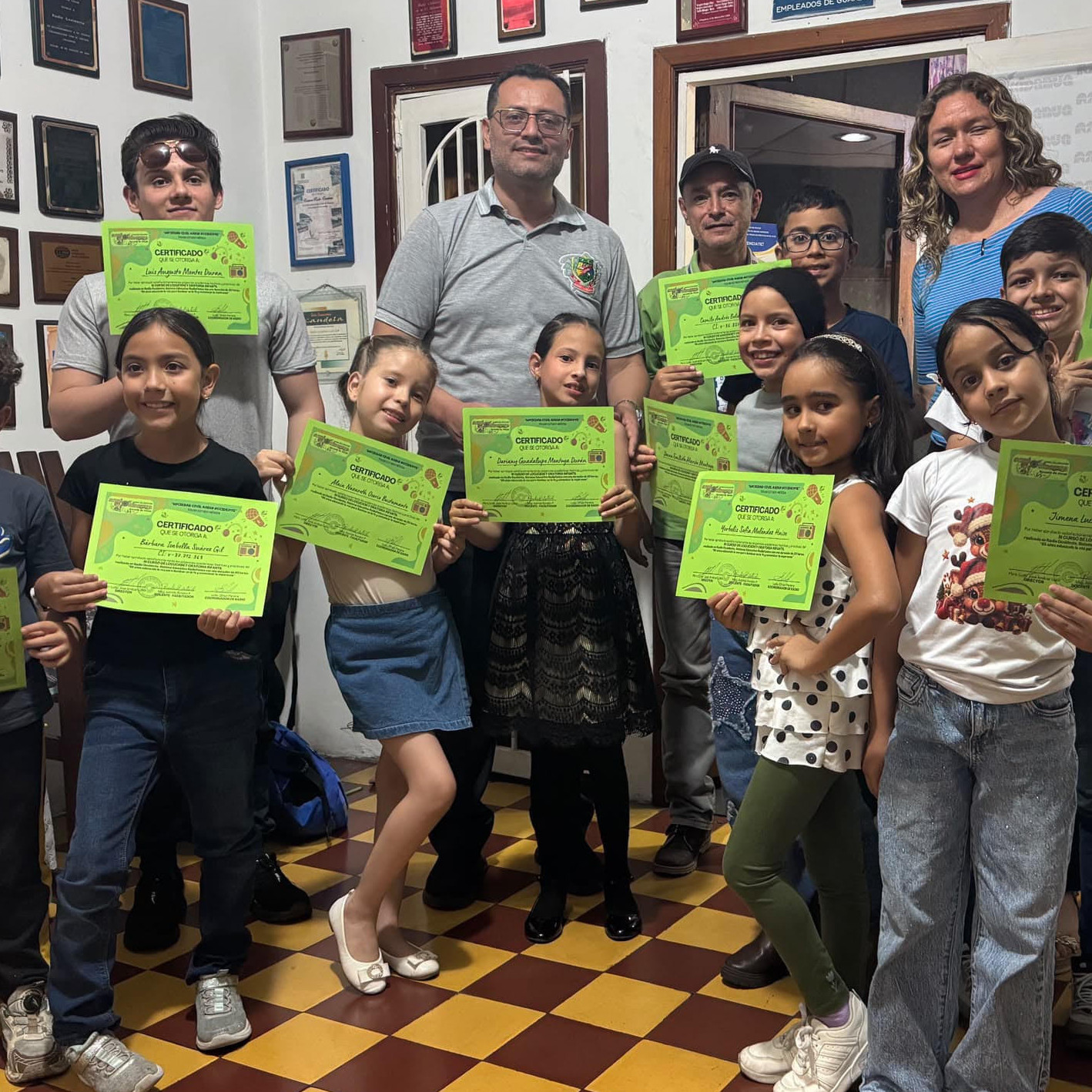 Frontera Digital, Diario Frontera, Radio Occidente culminó con éxito su tercer curso de locución para niños