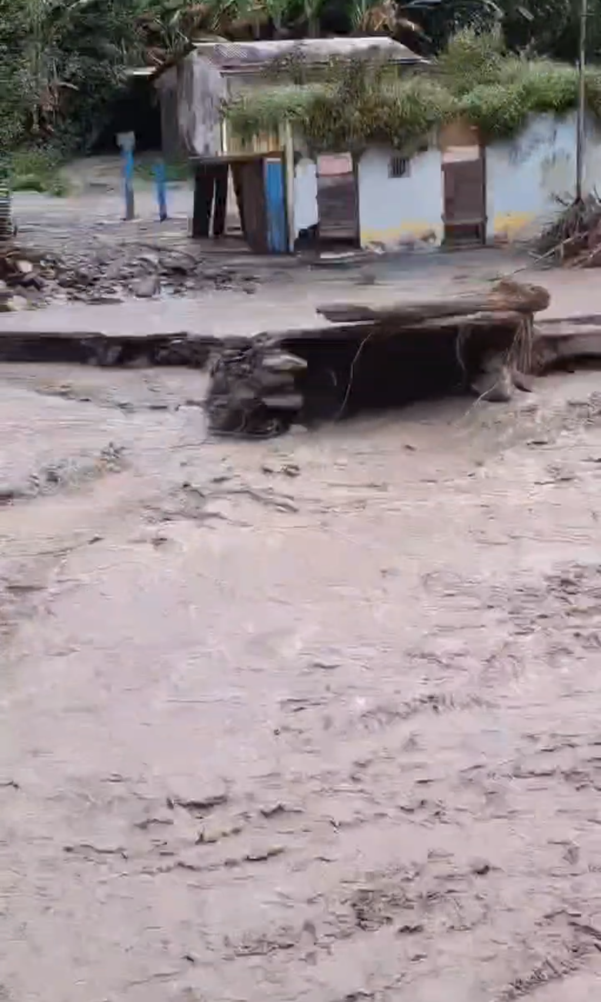 Diario Frontera, Frontera Digital,  Regionales, ,El puente se lo llevó el río,Lluvias dejan incomunicada a comunidad de Aricagua tras daños en un puente