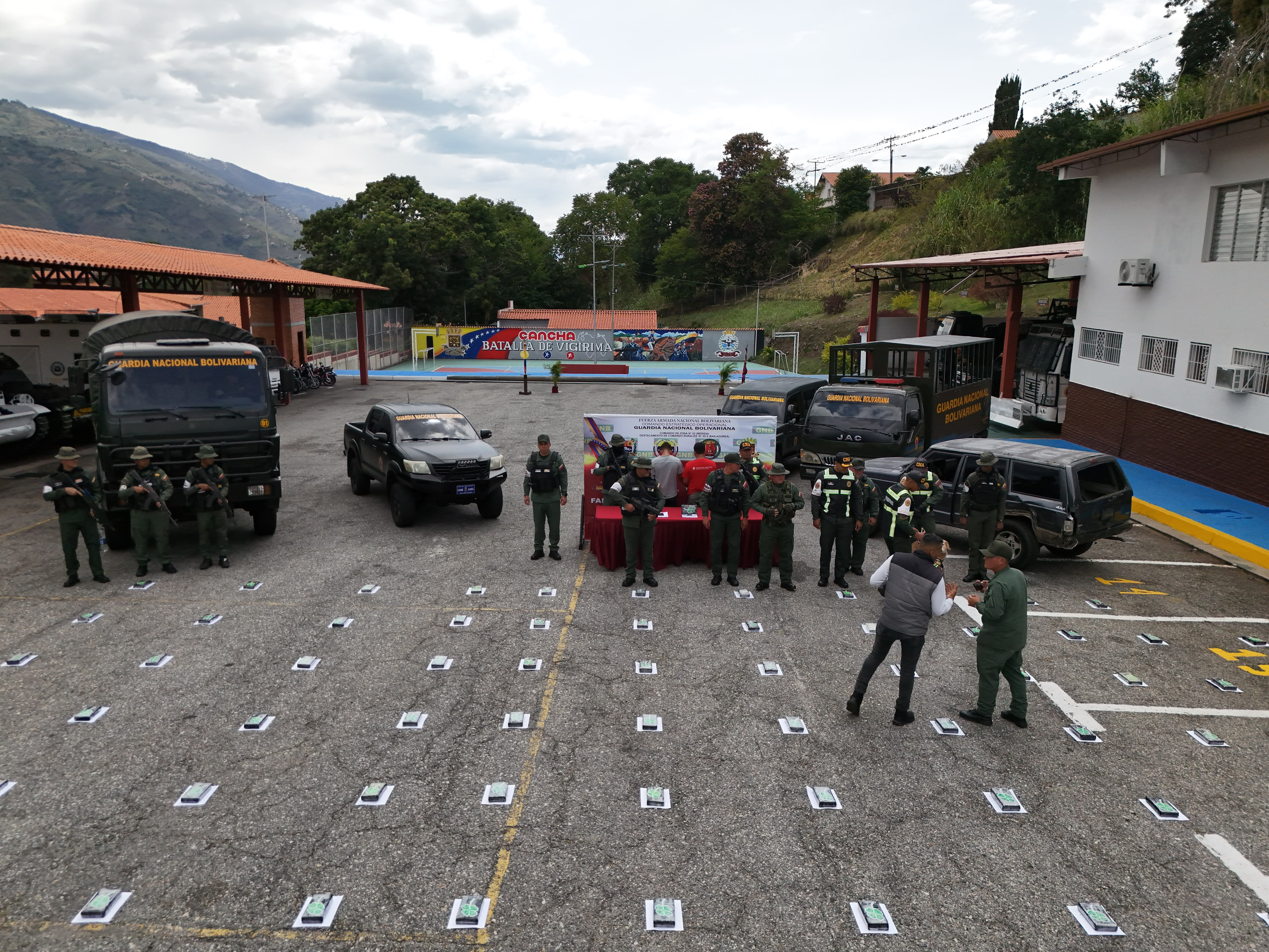 Diario Frontera, Frontera Digital,  Sucesos, ,GNB incautó 660 panelas de marihuana y cocaína en Santa Cruz de Mora estado Mérida