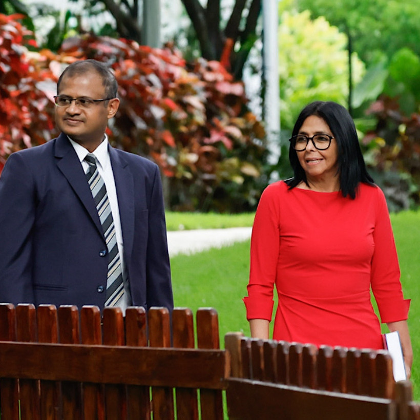 Frontera Digital, Diario Frontera, Delcy Rodríguez firmó acuerdo con Centro Greens de la India para recuperar zoológicos públicos en Venezuela