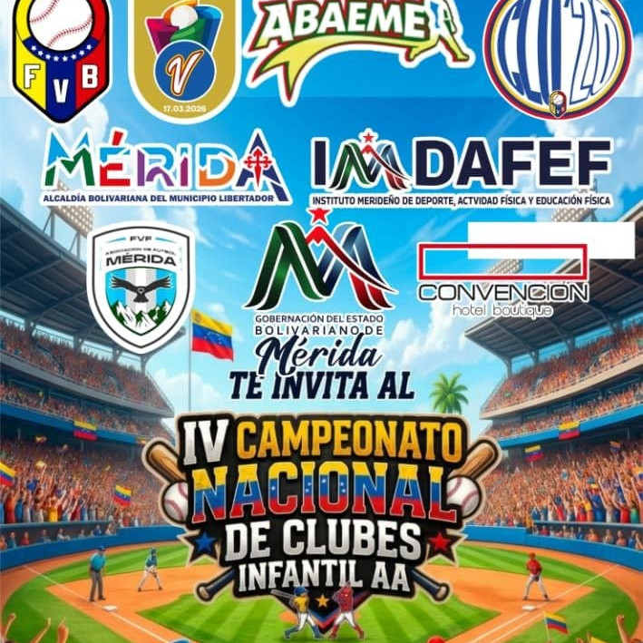 Frontera Digital,  Deportes, Regionales,  Mérida será sede del IV Campeonato Nacional de Béisbol Sub-12