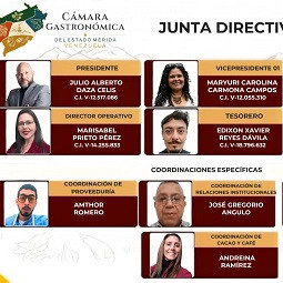 Frontera Digital,  Regionales,  Julio Alberto Daza Celis, electo Presidente de la Cámara Gastronómica de Mérida