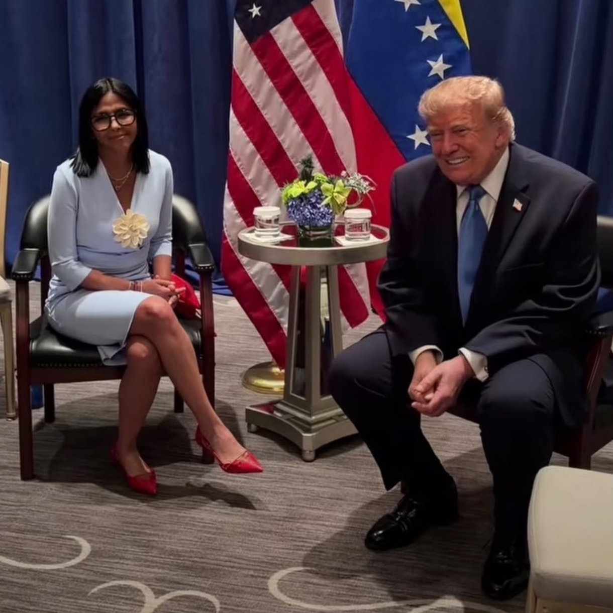Frontera Digital,  Internacionales,  Histórico encuentro de alto nivel | Delcy Rodríguez y Donald Trump 
se reunieron en Nueva York