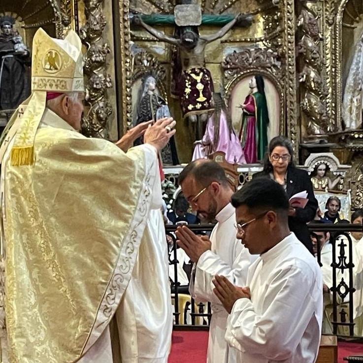 Frontera Digital, Diario Frontera, Historiador y periodista Nilson Humberto Guerra detalla la emotiva 
ordenación diaconal del tovareño Pedro Andrés García Barillas en el Perú